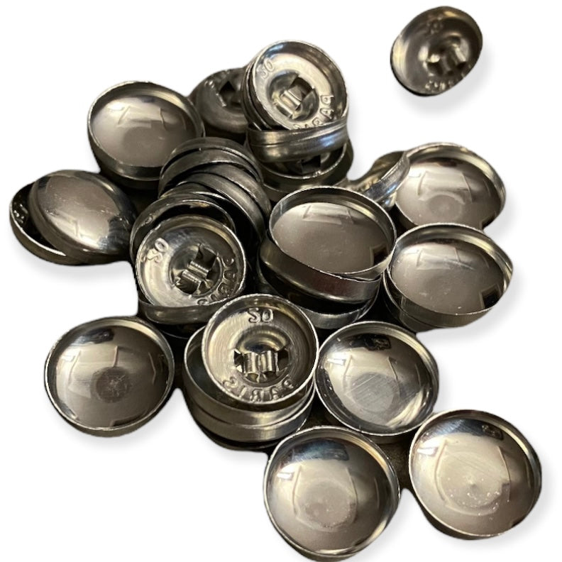 Betrukne-knapper - Str 20 (diameter 1,2 cm)